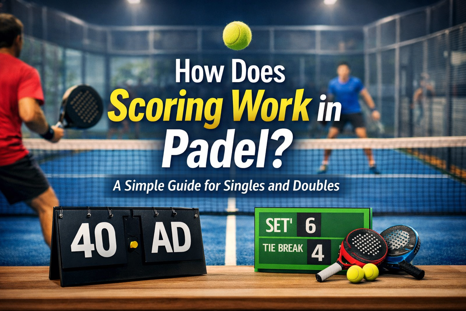 How Does Scoring Work in Padel? A Simple Guide for Singles and Doubles